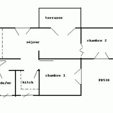 아파트 Bel 3 Pieces - 6 Pers - Acces Direct - Parking - Tv/lave-vaisselle/lave-linge - Fr-1-81-273 *